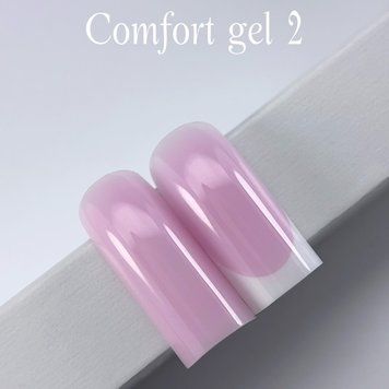 COMFORT gel gelix  №2 - Ніжно-рожевий гель для нарощування нігтів,30 мл TZ-104 фото