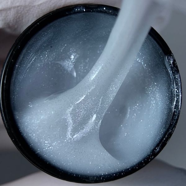 Silcare &laquo;Diamond Milk&raquo; - молочний гель для нарощування з шиммером, 45 мл TM-350 фото