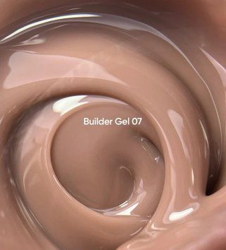 NAILSOFTHEDAY Builder Gel 07 &mdash; коричневий гель для нарощування нігтів, 15 мл TM-319 фото