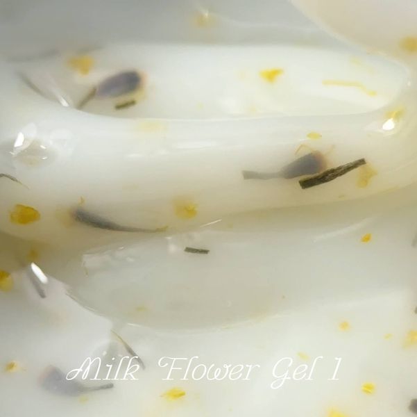 Білдер гель Milk Flower Gel, Miss Luna Premium 15 ml №01 HE-117 фото