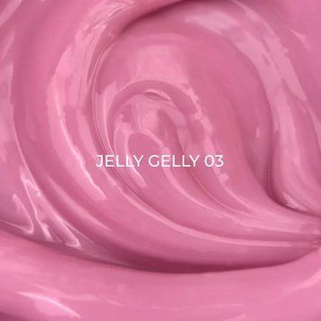 Luna Moon Jelly Gelly №3 - рожевий гель-желе для нігтів, 15 мл GT7-71 фото