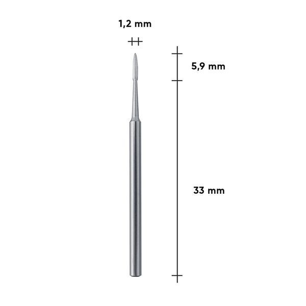 Безпечна фреза staleks nail cleaner EXPERT VQ-134 фото