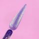 LUNA MOON гель лак №203 - Блакитний гель лак з голографічними блискітками(8ml) gqqe3 фото 3