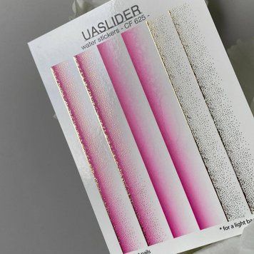 Слайдер с готовым градиентом розового цвета UASLIDER &mdash; CF 625 hyu36 фото