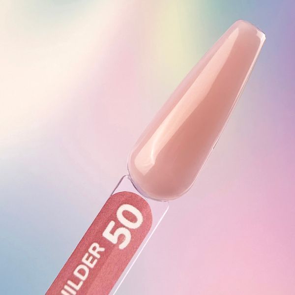 Builder gel YOU ARE CUTE №50 - Бежевый гель для наращивания ногтей, 15мл Fo-128 фото