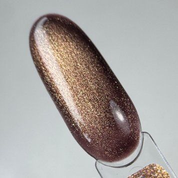 Гель-лак &laquo;Кошачий глаз&raquo; ART Charm Cat Eye №CC010 шоколадный, 6 мл RI-14 фото
