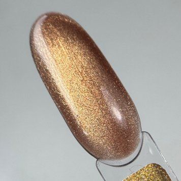 Гель-лак &laquo;Кошачий глаз&raquo; ART Charm Cat Eye №CC009 коричневый, 6 мл RI-14 фото