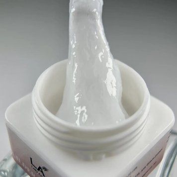 Fiber gel 001 LA 10гр - Молочный гель для укрепления ногтей со стекловолокном, 10гр GT-94 фото