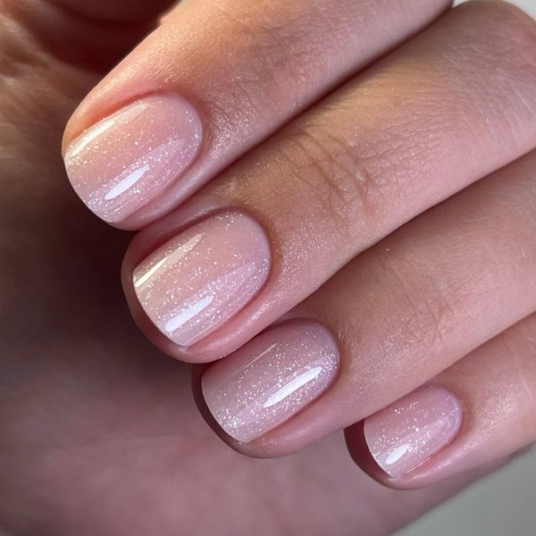 Нюдовий гель для нарощування з шиммером Silcare &laquo;Diamond Peach&raquo;, 45 мл IGL_111 фото
