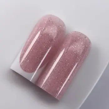 Comfort gel Mystic flash gelix №7 - Ніжно-рожевий світловідбивний гель для нарощення нігтів,15мл BP-207 фото