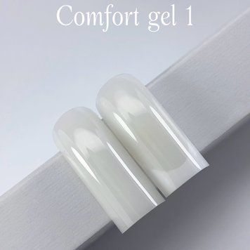COMFORT gel gelix  №1 - Молочний гель для нарощування нігтів,30 мл TZ-104 фото