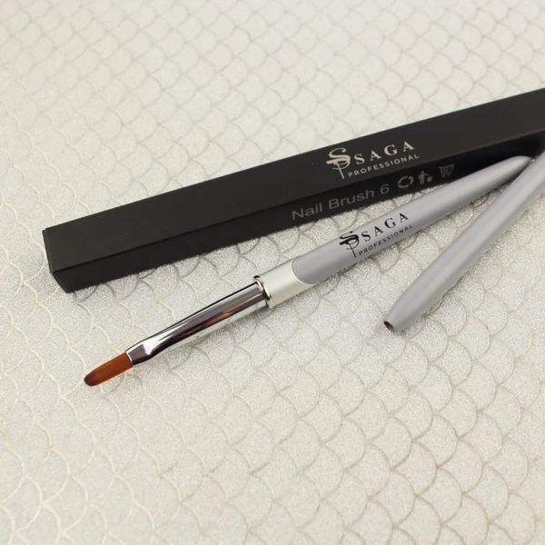SAGA professional - Кисточка для геля №06 BP-221 фото