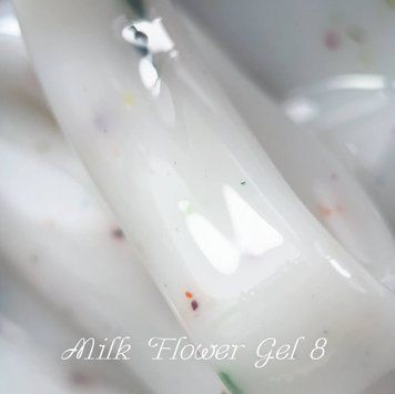 Гель з сухоцвітами Milk Flower Gel, Miss Luna Premium 15 ml №08 yq-12 фото