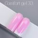 COMFORT gel gelix №33 - Рожевий гель з блискіткітками для нарощування нігтів,15 мл TZ-104 фото