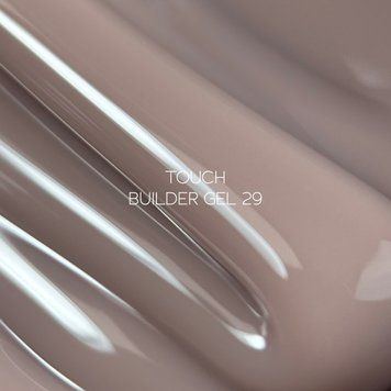 Touch Builder gel №29 - Пудрово-бежевый билдер гель для наращивания ногтей,30 ml(Nougat) TCH66 фото