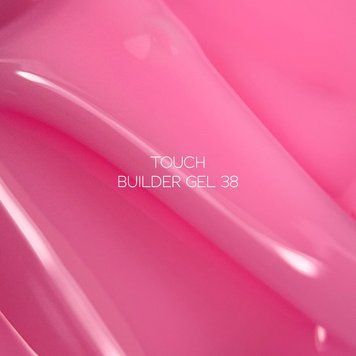 Touch Builder gel №38 - Ярко-розовый гель для наращивания ногтей, 10 ml (Baby pink) TCH66 фото