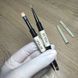 Двусторонняя кисточка с колпачком nail pulse, овал 9мм + лайнер 9мм EP-42 фото 2