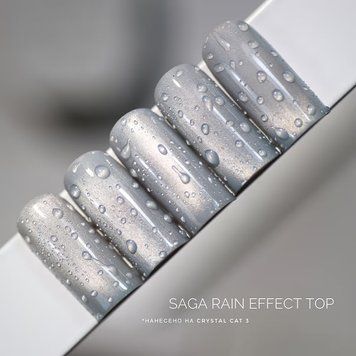 Топ із ефектом крапельок Saga Rain Effect Top, 10 мл TS49 фото
