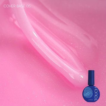 Рожева Камуфлююча база Touch Cover base, 13 ml, номер 5 yq-18 фото