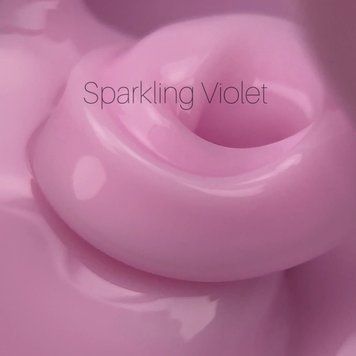 Гель силкар led sparkling violet 15 мл RO-113 фото