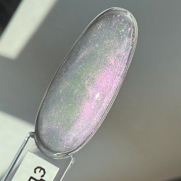 Builder gel GF nebula kiss №01 - Гель для нарощування з переливчастими блискітками,15 мл Fo-124 фото