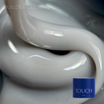 Touch Builder gel №46 - Сірий гель для нарощування нігтів,15 ml(Stone) TCH66 фото