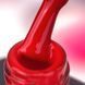 Однофазний насичено червоний гель лак, One Touch, Miss Luna Premium 10 ml, 37 TS16 фото 1