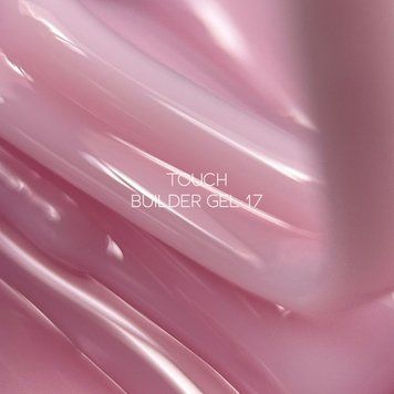 Touch Builder gel №17 - Молочно-рожевий білдер гель для нарощування нігтів,30 ml(Sugar) TCH66 фото