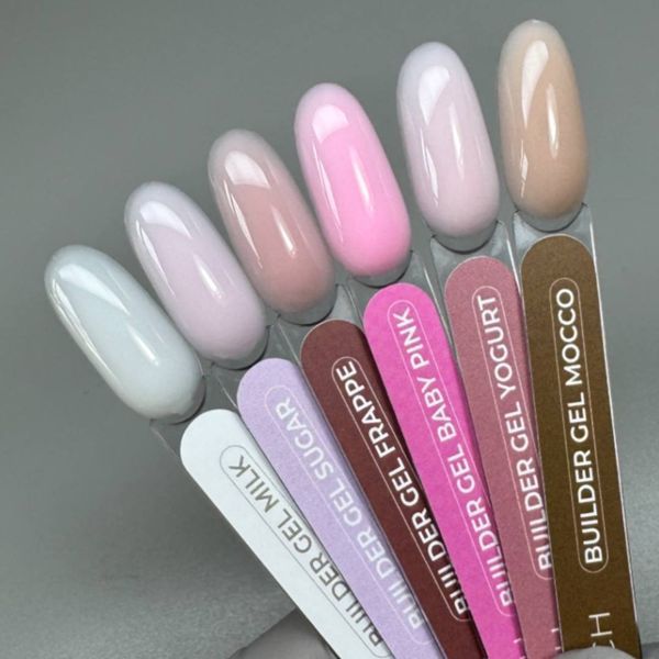 Білдер гель для нарощування нігтів - Touch Builder gel 30 ml,(Sugar),номер 17 TCH80 фото