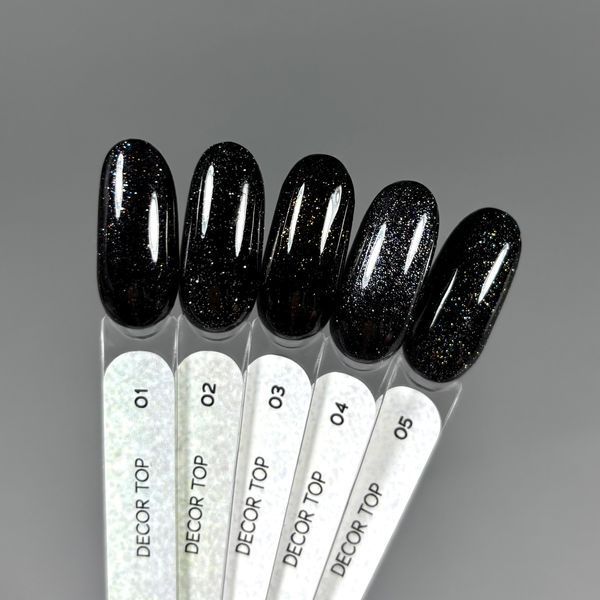 Touch decor top №5 - Топ для нігтів з кольоровим шимером,13 ml VQ-117 фото