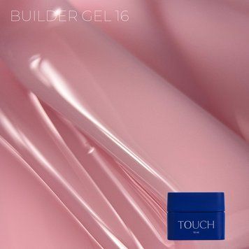 Touch Builder gel №16 - Ніжно-рожевий білдер гель для нарощування нігтів,10 ml(Yogurt) TCH66 фото