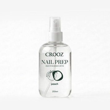 Засіб в 3в1 для нігтів Crooz nail prep з запахом персику, 200 мл yrt-30 фото