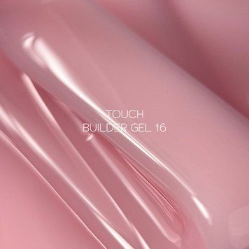 Touch Builder gel №16 - Нежно-розовый билдер гель для наращивания ногтей,30 ml(Yogurt) TCH66 фото