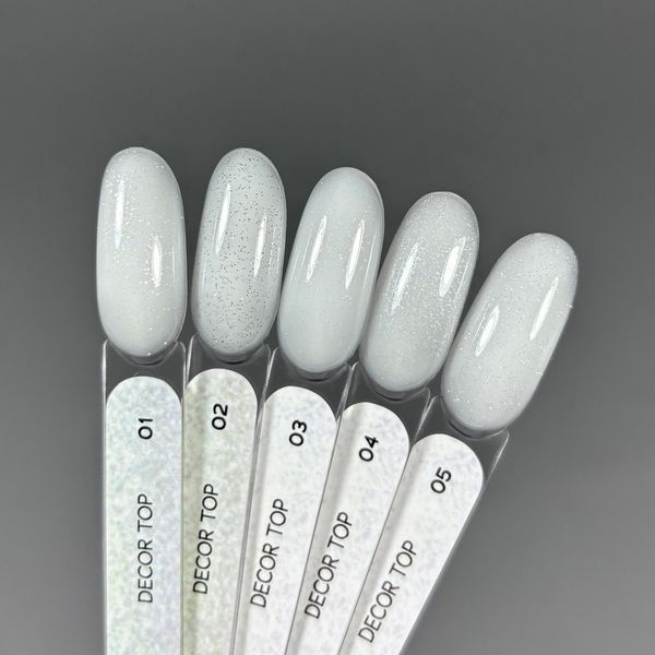 Touch decor top (Flash)№2 - Світловідбивний топ для нігтів,13 ml VQ-117 фото
