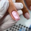 Перламутровый розовый топ для ногтей с эффектом "кошачий глаз" Gelix 03, 15 мл HTE-13 фото