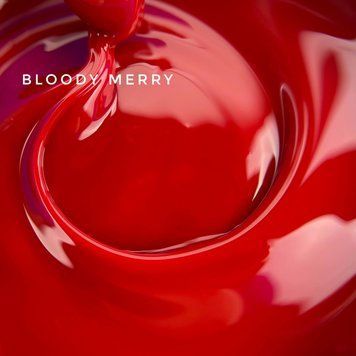 Touch Builder gel 15 ml,Червоно-насичений гель для нігтів,(Bloody merry) номер 43 df29 фото