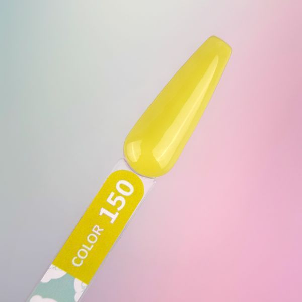 Гель лак для ногтей you are cute ярко-желтый, номер 150 bi-226 фото