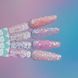 Builder gel YOU ARE CUTE №36 - Напівпрозорий гель для нарощування нігтів з глітером,15мл YP-205 фото 3